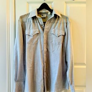 Vintage Dan River Pearl Snap Western Shirt